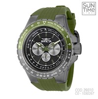 RELOJ ANALOGICO HOMBRE 39310 INVICTA VERDE SPORT 1030267